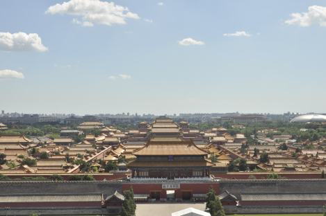 The Forbidden City from the Jingshan Park