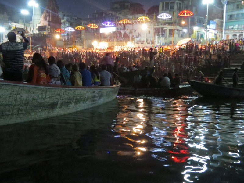 Aarti ceremony at Ganges River