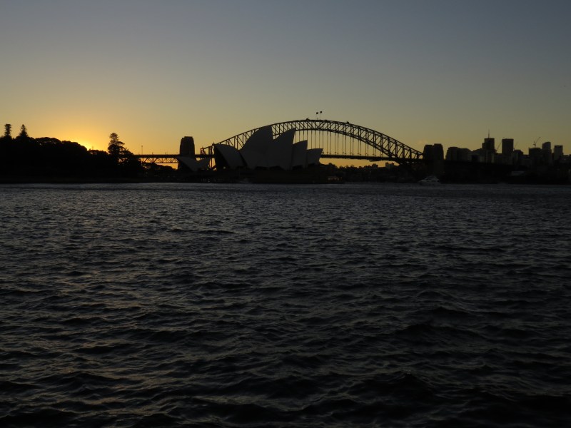 The view from Mrs Macquaire´s Chair