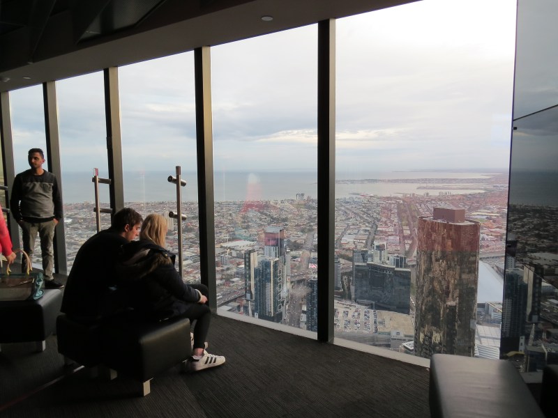 view from Eureka Tower