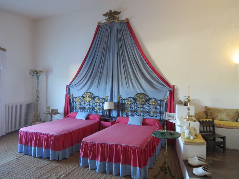 Dali´s House-Museum in Port Lligat. The master bedroom.