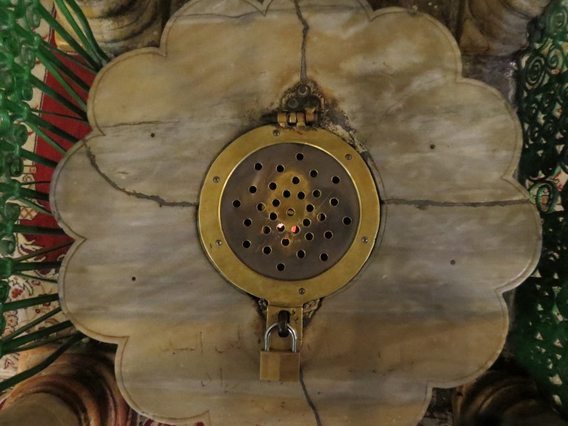 The more visible known entrance to the caves.