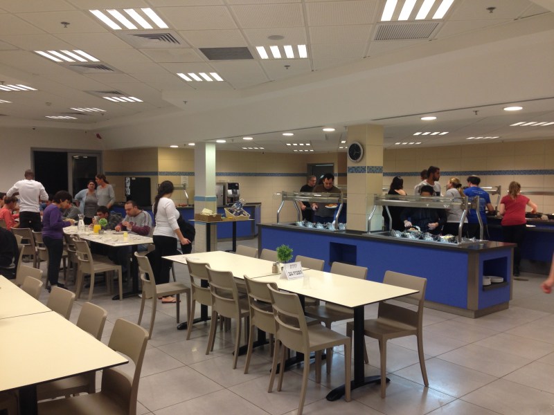 Breakfast at our hotel